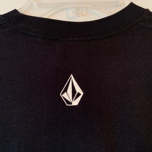 Volcom Youth Boys Short Sleeve Printed T-Shirt, Black Size XL - Picture 7 of 8